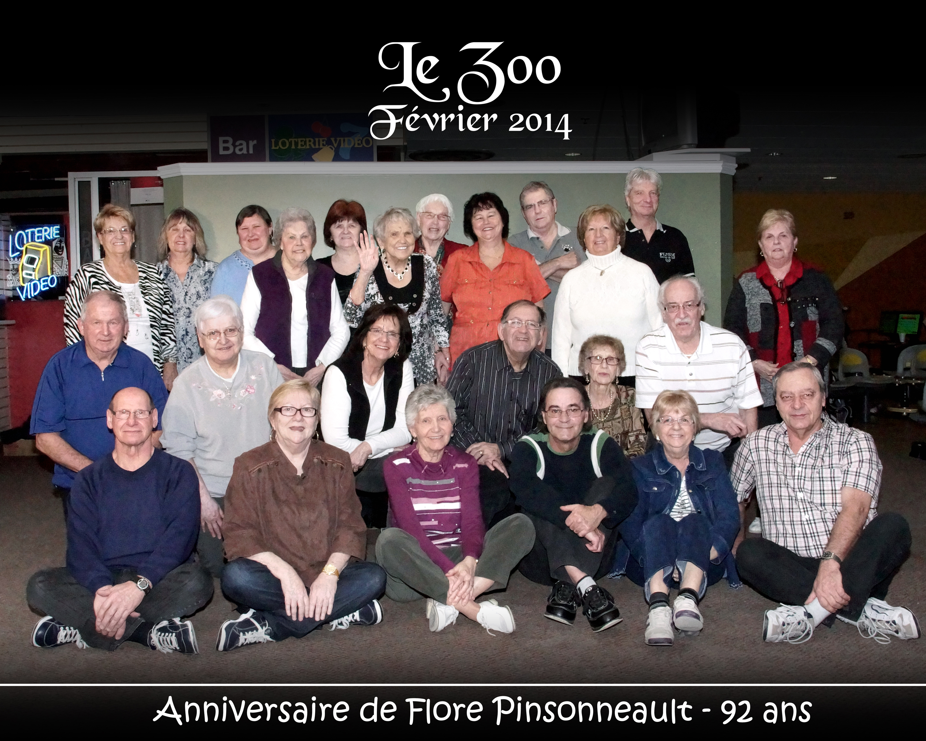 Photo ligue "Le Zoo" - Anniversaire Flore Pinsonneault